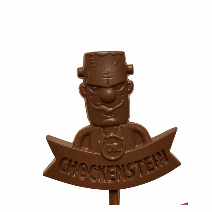 Dr.Chockenstein Milk chocolate lollipops