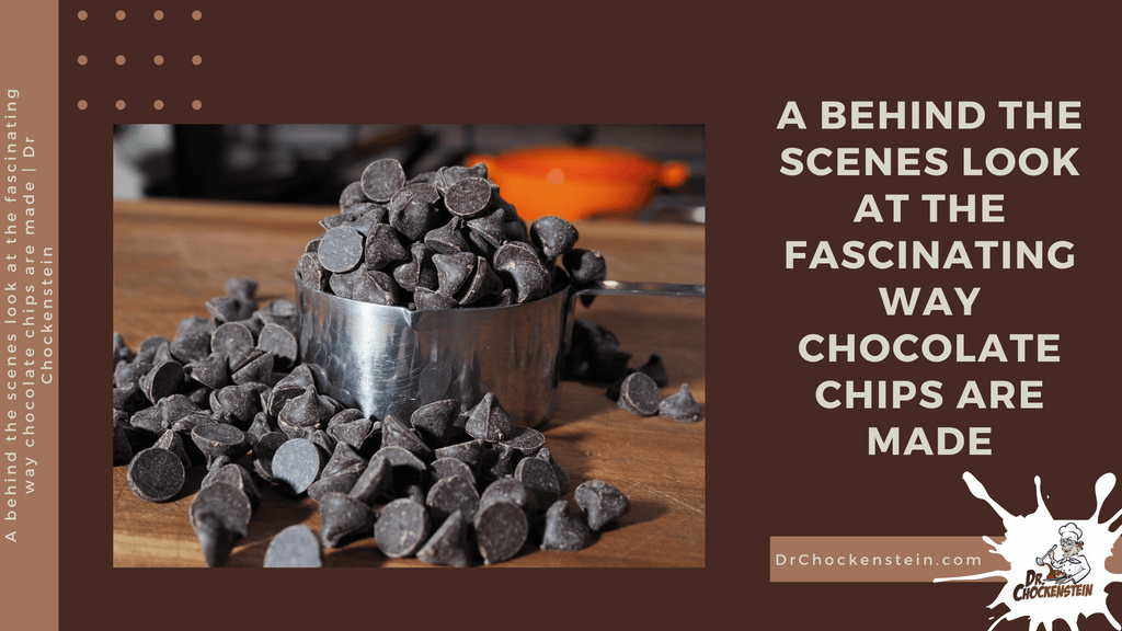 A behind the scenes look at the fascinating way chocolate chips are made | Dr Chockenstein