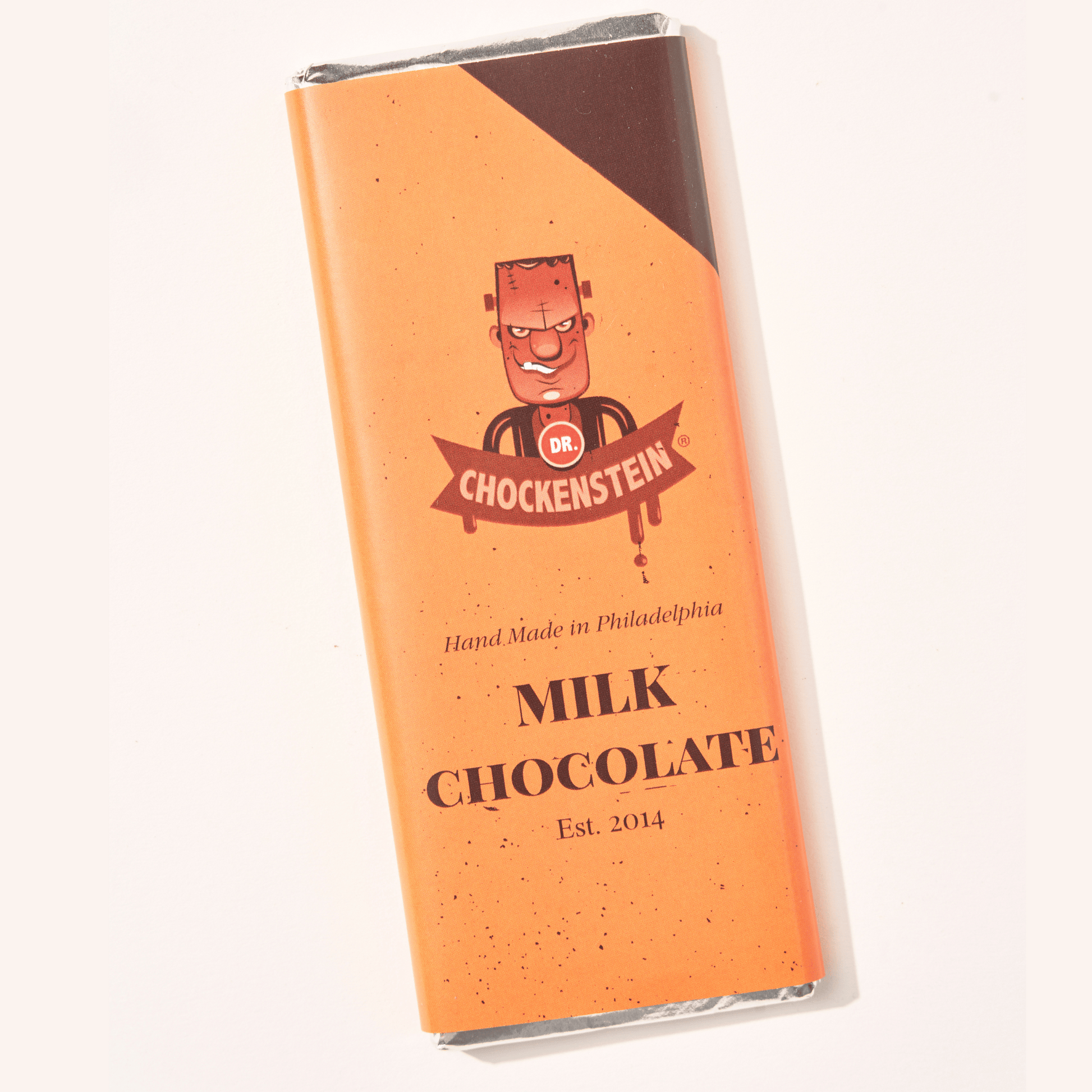 Dr. Chockenstein Milk Chocolate Bar – creamy, rich milk chocolate