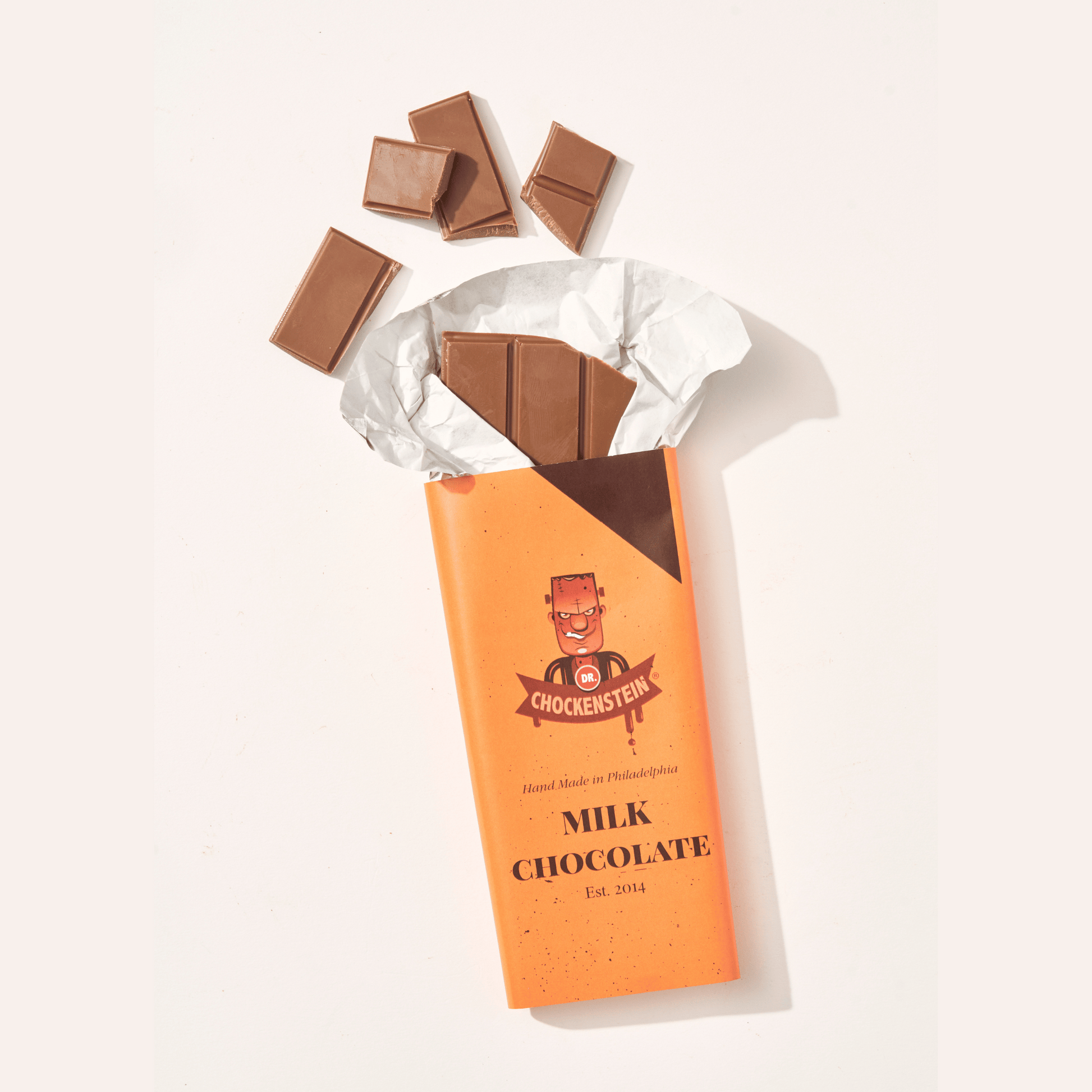 Dr. Chockenstein Milk Chocolate Bar