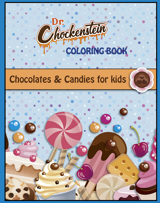Dr. Chockenstein's Chocolate and Candy Coloring Book
