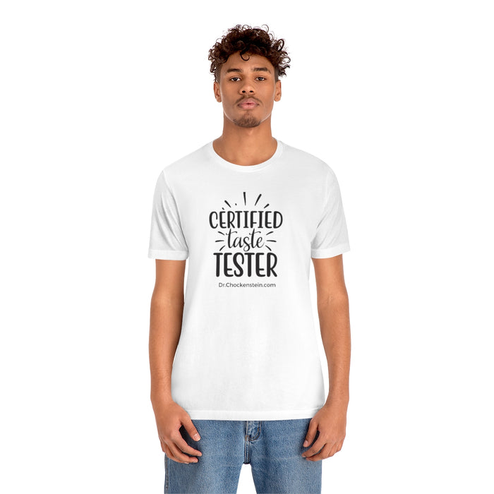 Certified Taste Tester Tee - Chocolate Lovers Shirt | Dr Chockenstein