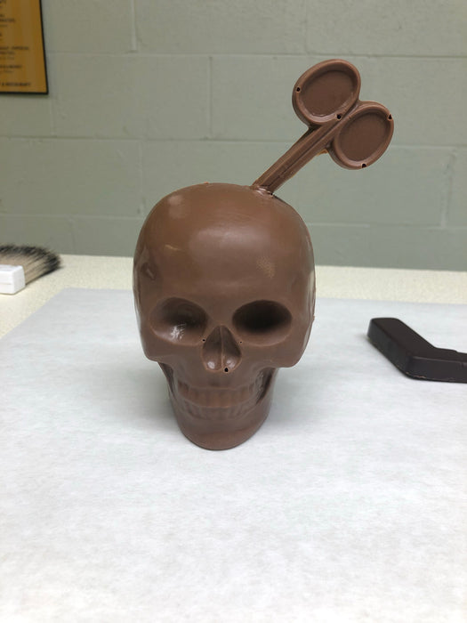 Solid Chocolate Skull