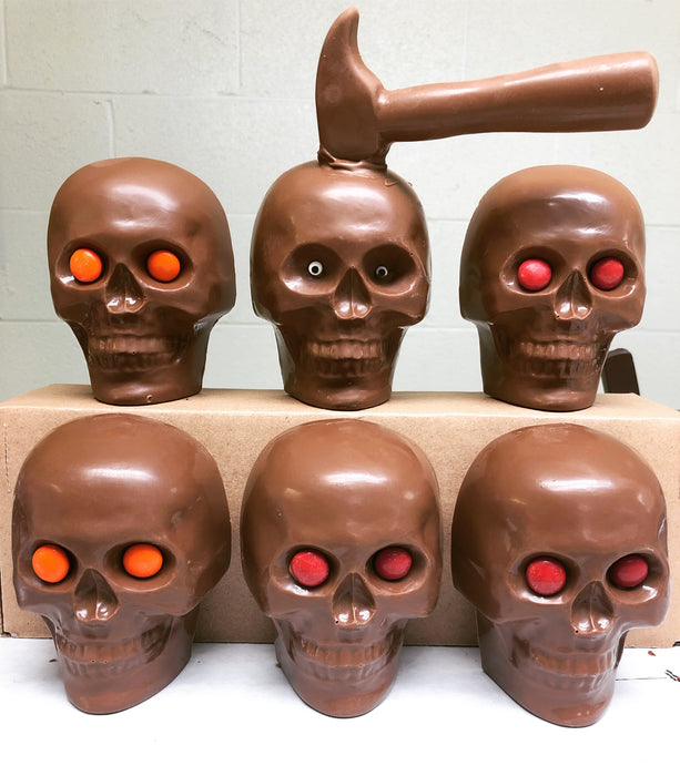 Solid Chocolate Skull